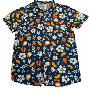 2024 NY Mets SGA Hawaiian Shirt Citi Field Brand New
